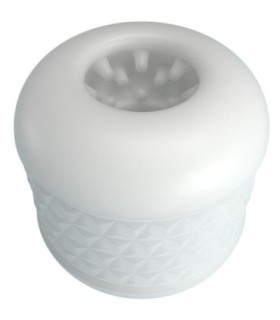 PRETTY LOVE - CRYSTLE MASTURBADOR MASCULINO BLANCO