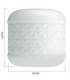 PRETTY LOVE - CRYSTLE MASTURBADOR MASCULINO BLANCO