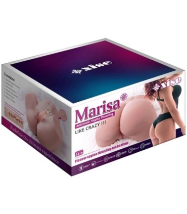 XISE - MARISA MASTURBADOR VAGINA REALÍSTICO MULTIPOSICIÓN CON THRUSTING