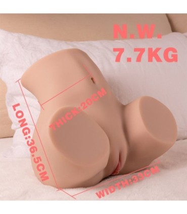 XISE - DANAE THRUSTING MASTUBADOR VAGINA REALÍSTICO CON VIBRACIÓN MULTIPOSICIÓN