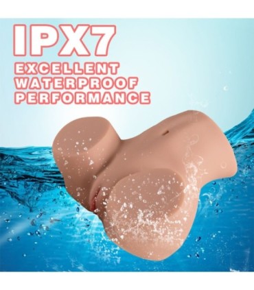 XISE - DANAE THRUSTING MASTUBADOR VAGINA REALÍSTICO CON VIBRACIÓN MULTIPOSICIÓN