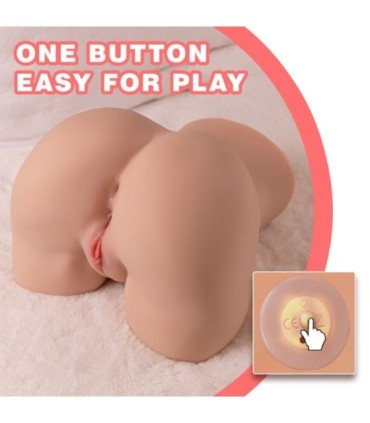 XISE - DANAE THRUSTING MASTUBADOR VAGINA REALÍSTICO CON VIBRACIÓN MULTIPOSICIÓN