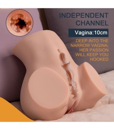 XISE - SYDNI MASTURBADOR VAGINA REALÍSTICO MULTIPOSICIÓN CON THRUSTING