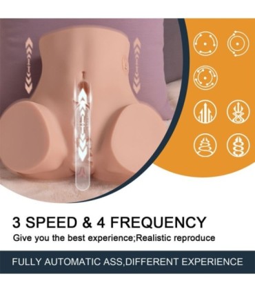 XISE - SYDNI MASTURBADOR VAGINA REALÍSTICO MULTIPOSICIÓN CON THRUSTING