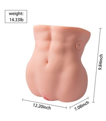 XISE - LYDIA MASTURBADOR VAGINA FEMENINO CON THRUSTING 25 CM