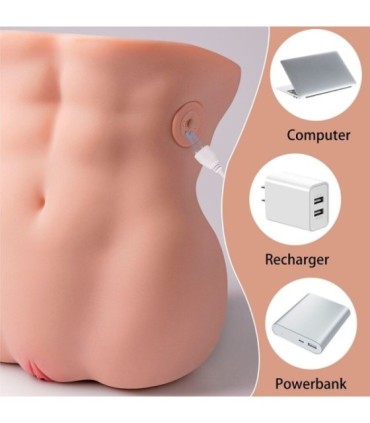 XISE - LYDIA MASTURBADOR VAGINA FEMENINO CON THRUSTING 25 CM