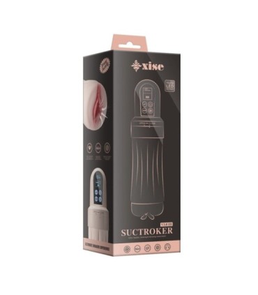 XISE - SUCTROKER V3.0 III MASTURBADOR VAGINA CON VIBRACIÓN
