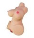 CRAZY BULL - EMMA TORSO FEMENINO REALISTA VAGINA Y ANAL 4.8 KG