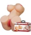 CRAZY BULL - HETTY TORSO FEMENINO REALISTA VAGINA Y ANAL 1.9 KG