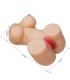 CRAZY BULL - HETTY TORSO FEMENINO REALISTA VAGINA Y ANAL 1.9 KG