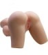 CRAZY BULL - LILY TORSO FEMENINO REALISTA VAGINA Y ANAL 4 KG