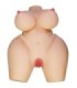 CRAZY BULL - GRACE TORSO FEMENINO REALISTA VAGINA Y ANAL 7.5 KG