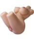 CRAZY BULL - TIFFANY TORSO FEMENINO REALISTA VAGINA Y ANAL 5.5 KG