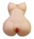CRAZY BULL - DIANA TORSO FEMENINO REALISTA VAGINA Y ANAL 5 KG