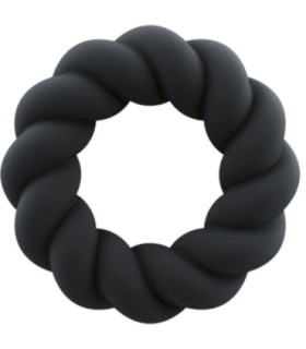 ROCKS- OFF - TWIST ANILLO MASTURBADOR SILICONA NEGRO