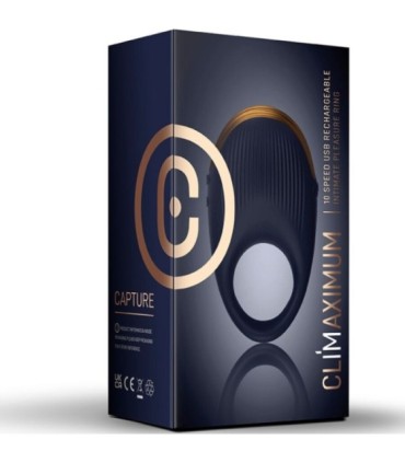 CLIMAXIMUM - CAPTURE ANILLO VIBRADOR PARA PENE SENSORIAL