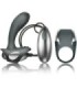 CLIMAXIMUM - EXCITE KIT ANILLO PARA PENE + MASAJEADOR PRÓSTATA CON CABLE