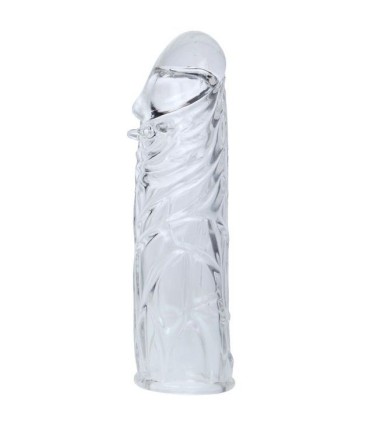 BAILE - FUNDA LILA PARA EL PENE EN SILICONA ADAPTABLE 13 CM