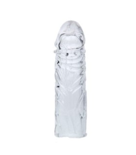 BAILE - FUNDA ROSA PENE SILICONA ESTIMULANTE 13 CM