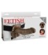 FETISH FANTASY SERIES - STRAP-ON HUECO CON TESTÍCULOS 17.8 CM