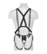 KING COCK - STRAP-ON CON DILDO HUECO 28 CM Y TIRANTES COLOR CARNE