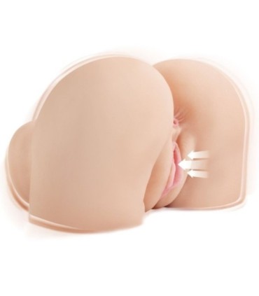 PDX ELITE - BACK THAT ASS UP MASTURBADOR VAGINA Y ANO REALÍSTICO CON VIBRACIÓN