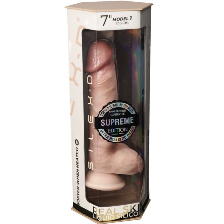 SILEXD - PENE REALÍSTICO SILICONA PREMIUM TERMOREACTIVO 17.8 CM