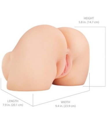 PDX ELITE - SHAKETHAT ASS MASTURBADOR VAGINA Y ANO REALÍSTICO CON VIBRACIÓN