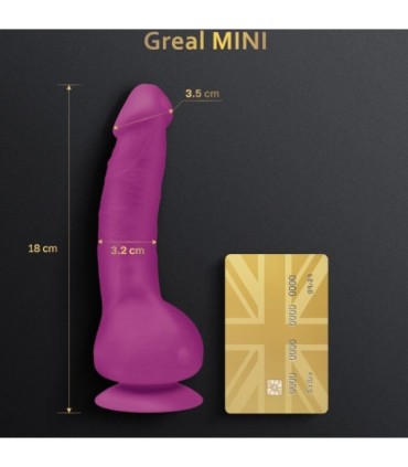 G-VIBE - GREAL MINI DILDO VIBRADOR SILICIONA FUCSIA