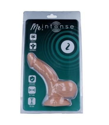MR INTENSE - 2 PENE REALÍSTICO 16 CM -O- 2.7 CM