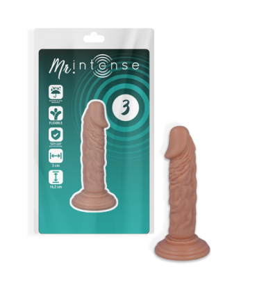 MR INTENSE - 3 PENE REALÍSTICO 16.2 CM -O- 3 CM