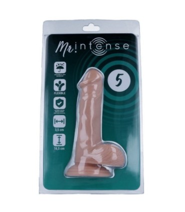 MR INTENSE - 5 PENE REALÍSTICO 16.5 CM -O- 3.5 CM