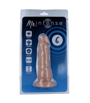 MR INTENSE - 6 PENE REALÍSTICO 16.6 CM -O- 4.4 CM