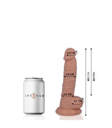 MR INTENSE - 7 PENE REALÍSTICO 17.1 CM -O- 2.9 CM