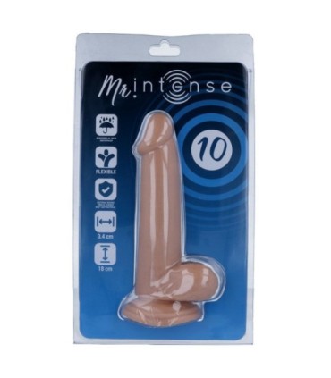 MR INTENSE - 10 PENE REALÍSTICO 18 CM -O- 3.4 CM