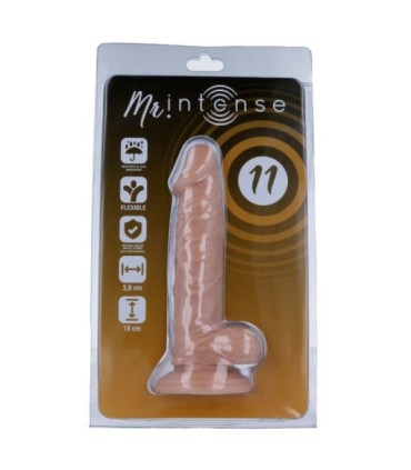 MR INTENSE - 11 PENE REALÍSTICO 18 CM -O- 3.8 CM