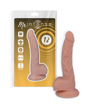 MR INTENSE - 12 PENE REALÍSTICO 18.2 CM -O- 2.5 CM