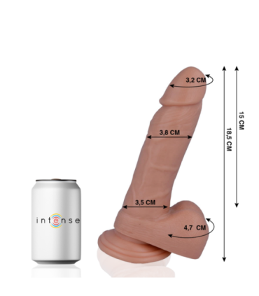 MR INTENSE - 14 PENE REALÍSTICO 18.5 CM -O- 3.8 CM