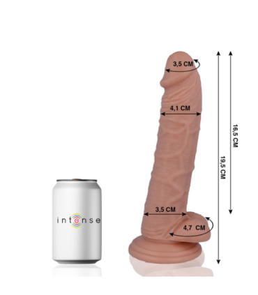 MR INTENSE - 15 PENE REALÍSTICO 19.5 CM -O- 4.1 CM