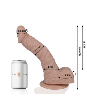 MR INTENSE - 18 PENE REALÍSTICO 19.8 CM -O- 3.2 CM