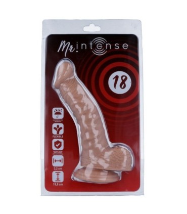 MR INTENSE - 18 PENE REALÍSTICO 19.8 CM -O- 3.2 CM