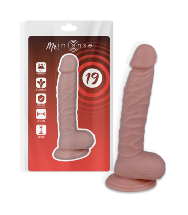 MR INTENSE - 19 PENE REALÍSTICO 20 CM -O- 3.1 CM