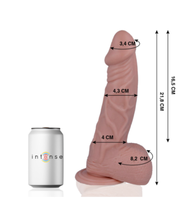MR INTENSE - 25 REALISTIC COCK 21.8 CM -O- 4.3 CM