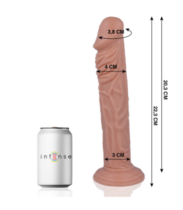 MR INTENSE - 27 PENE REALÍSTICO 22.3 CM -O- 4 CM