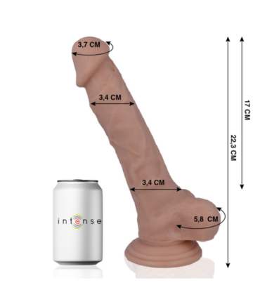 MR INTENSE - 28 PENE REALÍSTICO 22.3 CM -O- 3.4 CM