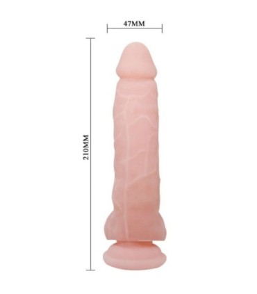 BAILE - SUPER DILDO REALÍSTICO NATURAL