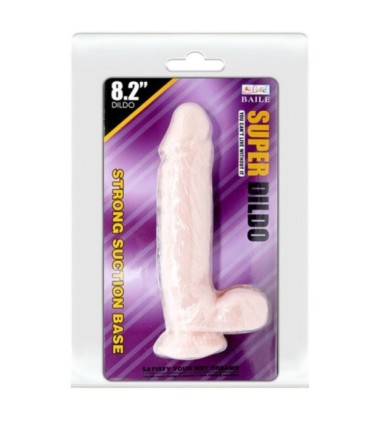 BAILE - SUPER DILDO REALÍSTICO NATURAL