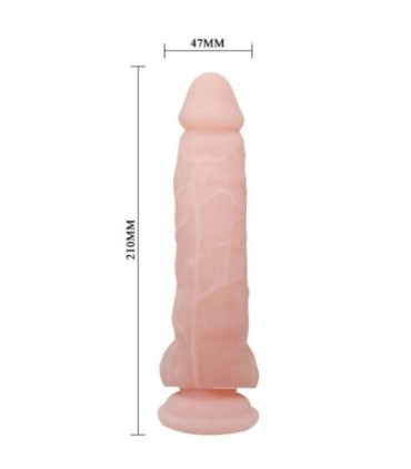BAILE - SUPER DILDO REALÍSTICO NATURAL 21.5 CM