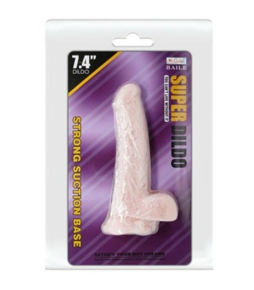 BAILE - SUPER DILDO REALÍSTICO NATURAL 18.8 CM