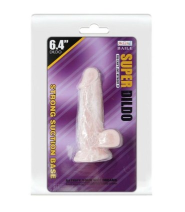 BAILE - SUPER DILDO REALÍSTICO NATURAL 16.5 CM
